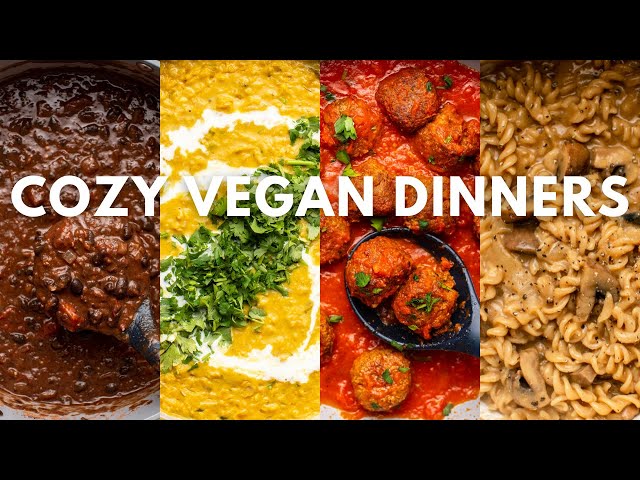 5 Cozy Vegan Weeknight Dinners