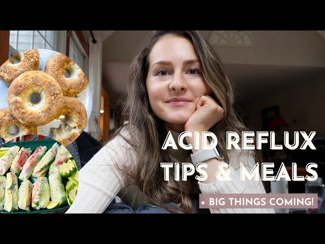 Acid-Reflux Friendly WHAT I EAT IN A DAY [Big Announcement!]