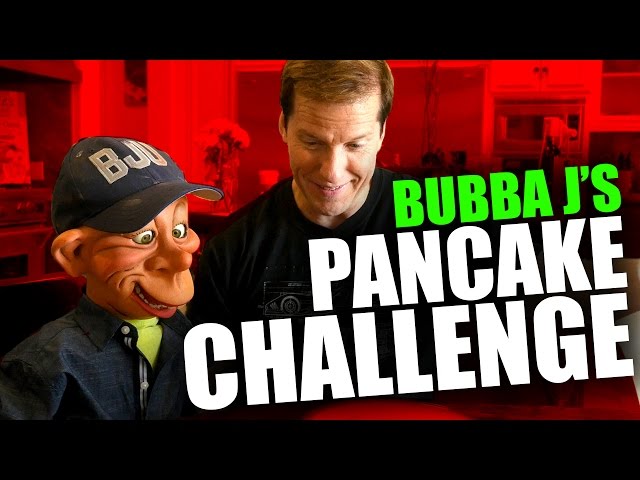 Bubba J's PANCAKE ART CHALLENGE! | JEFF DUNHAM