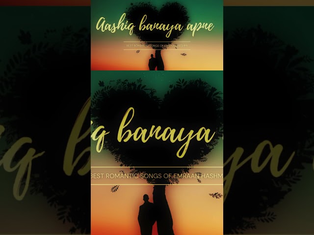 Aashiq banaya aapne (Slowed and reverb) song out go and listen to it