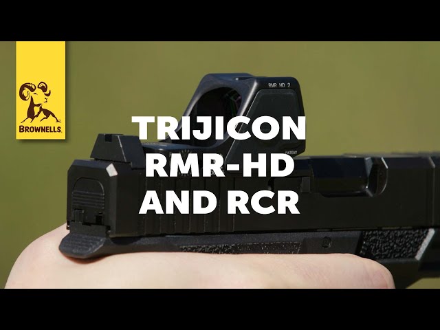 Product Spotlight: Trijicon's Rugged and Reliable RCR and RMR HD