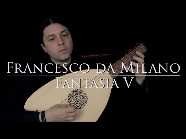 Francesco da Milano - Fantasia 5 - Polivios - Renaissance Lute