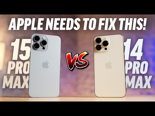 iPhone 15 Pro Max vs 14 Pro Max: Real-World Differences After 1 Week!