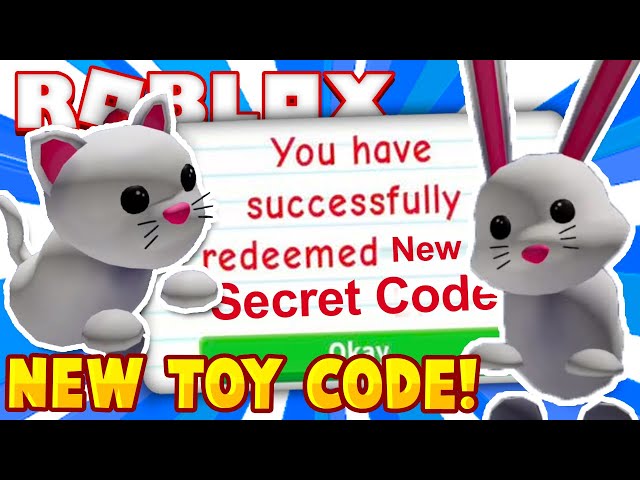 NEW SECRET ADOPT ME CODE! How To Get New Pet Item In Roblox! Roblox Toy Codes Series 8 Working 2020!