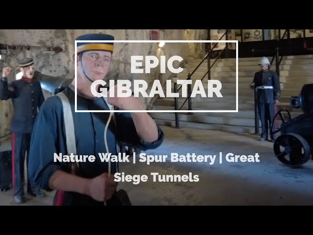 Epic Gibraltar | Spur Battery & Great Siege Tunnels Walking Tour!