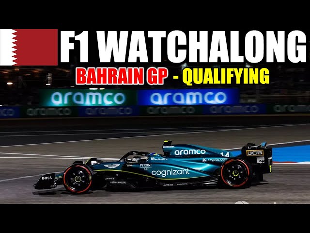 🔴 F1 Watchalong - Bahrain GP Qualifying | Will Alonso Get Pole??