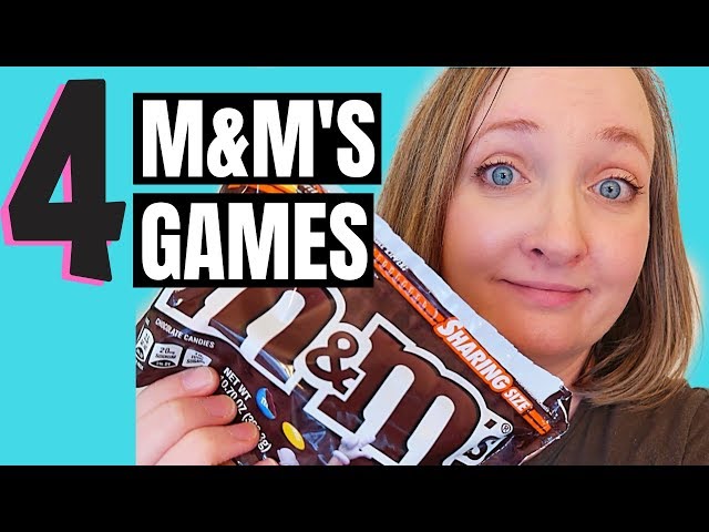 4 M&Ms Party Games for Kids