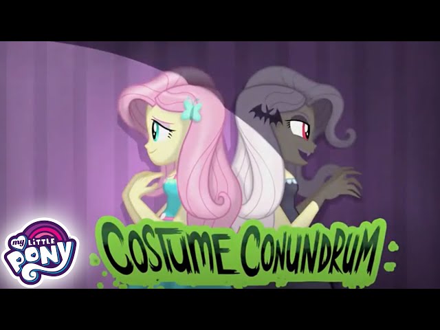 My Little Pony: Equestria Girls | What Happened to Fluttershy (Costume Conundrum) | MLP EG Shorts