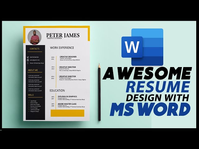 How To Create CV For Free in MS Word | Create Resume in Best Format 2022