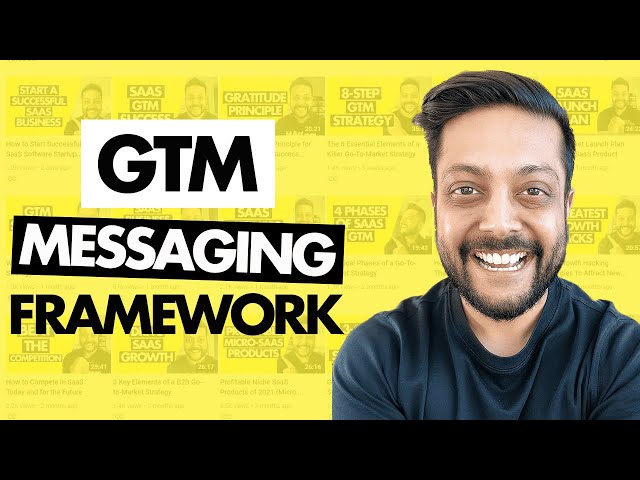 Go-To-Market Messaging Framework