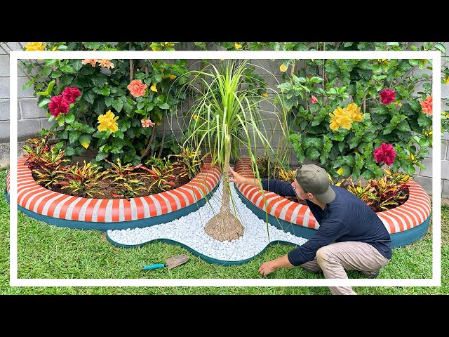 Building a beautiful flower bed for the new garden | Refúgio Green