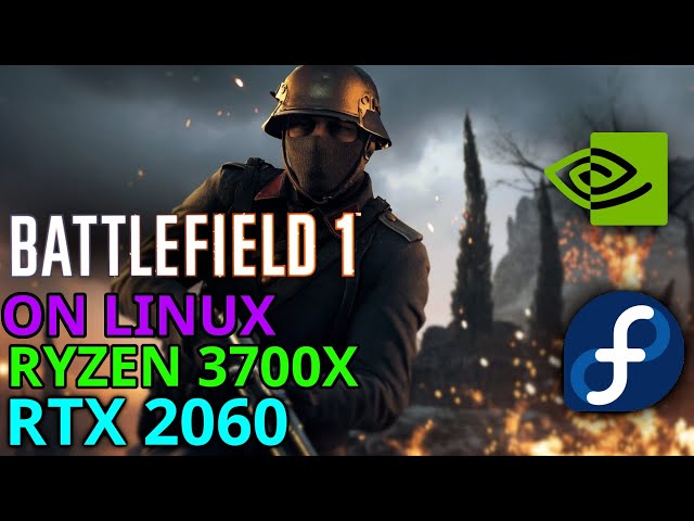 Battlefield 1 on Linux / RTX 2060 6GB, RYZEN 3700X