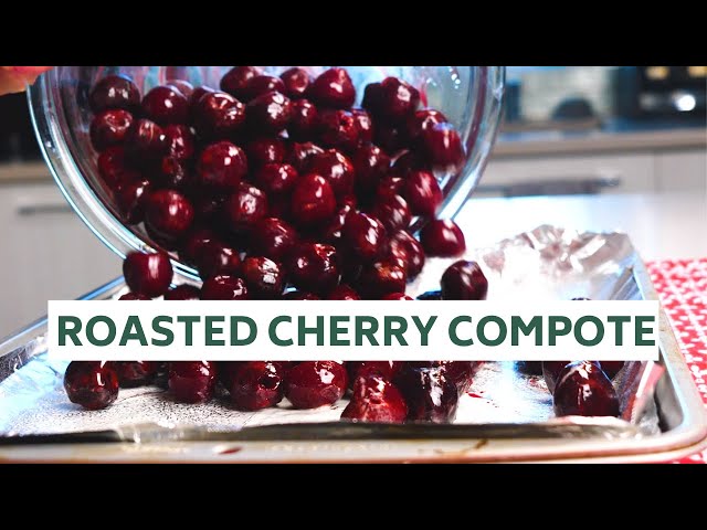 Delicious Roasted Cherry Compote Recipe