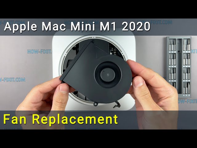 Apple Mac Mini M1 2020 Fan Replacement