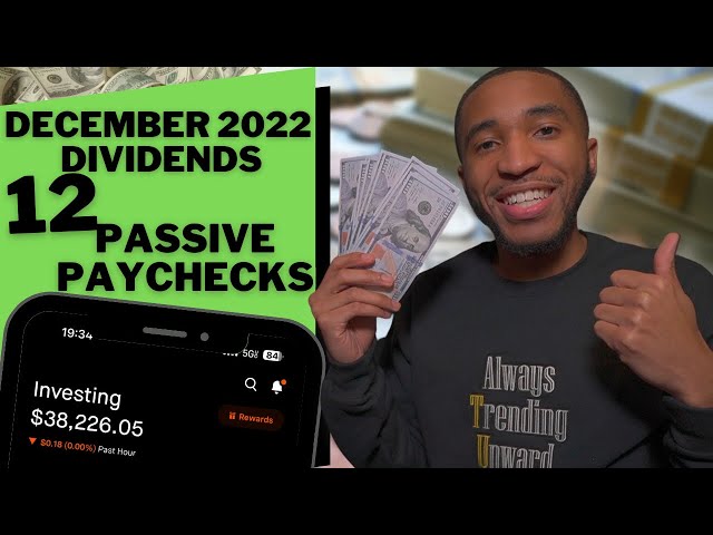 All My Dividend Income for December 2022