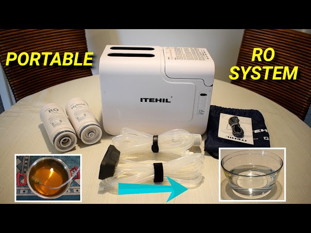 Itehil Portable RO Camping Survival Drinking Water Purifier ~ FULL TESTING