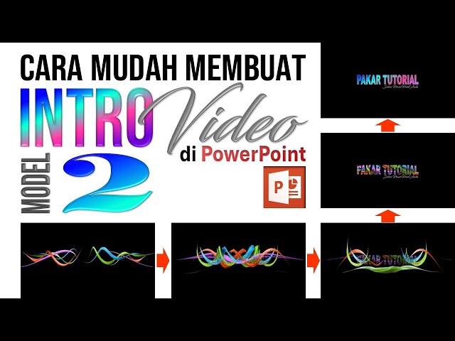 Bikin Intro Video Model 2 dengan Animasi PowerPoint