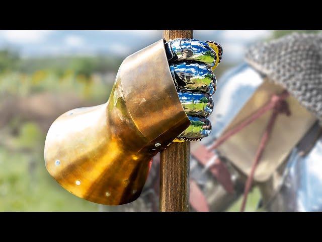 How to make knight gauntlets. Forging Kastenbrust armor