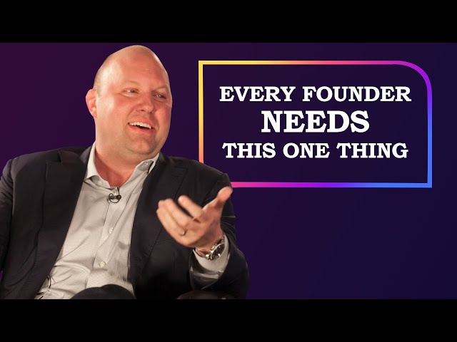 What Marc Andreessen Looks For In Startup Founders