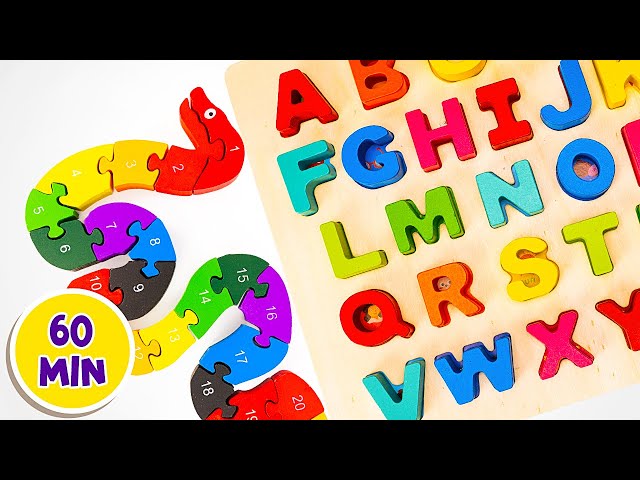LIVE: Fun Learning with Puzzle Toys: ABC & Count for Preschool Toddlers🌟🔤