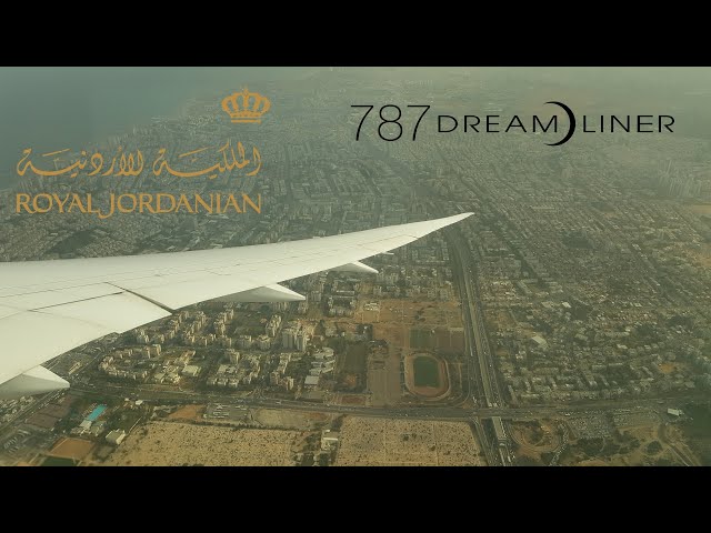 Royal Jordanian 787-8 Dreamliner Rare Takeoff from Tel Aviv Ben Gurion International Airport