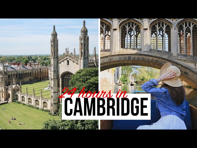 CAMBRIDGE VLOG  | WHAT TO SEE AND WHERE TO EAT in 24 hours