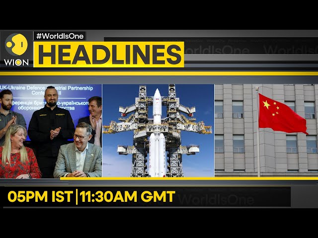 Ukraine, UK ink deal on arms production | Fitch cuts China's ratings outlook | WION Headlines
