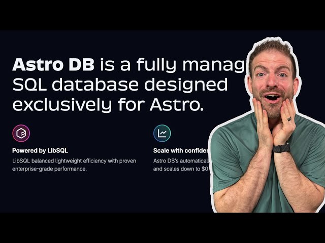Astro DB Is FINALLY HERE! (and it's awesome!)