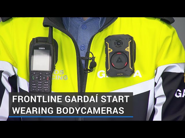 "The camera won't lie" - Dublin Gardaí start wearing bodycams