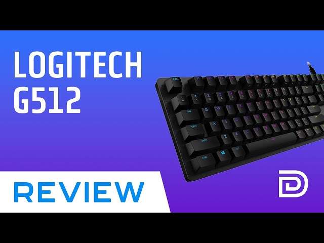 Logitech G512 Carbon ► RGB Mechanical Gaming Keyboard 2018 ◄ Romer-G Linear Switch: 920-008722