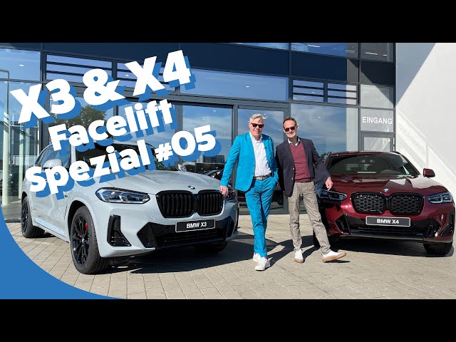 BMW X3 & X4 Facelift Spezial - Wir vergleichen die neuen Modelle mit ihren Vorgängern!