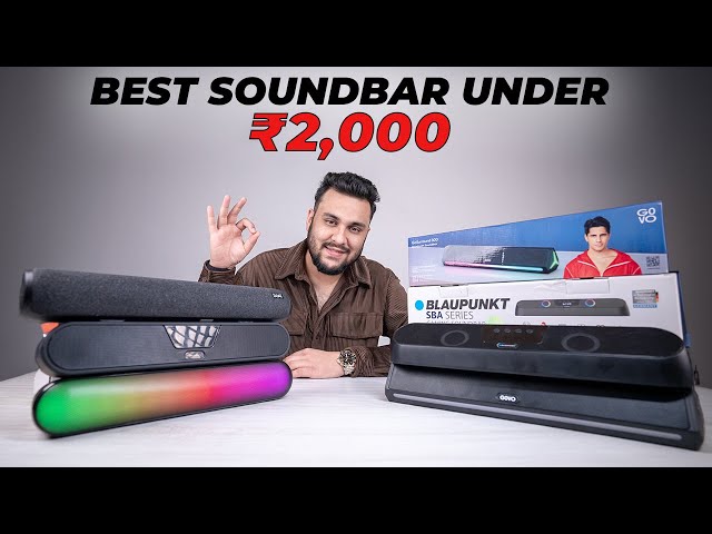 I Bought All THE BEST SOUND BAR from 1000 to 2000 Rupees! - Ranking WORST to BEST