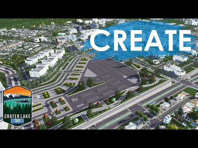 How to Build an AMAZING New University in Cities Skylines | City of Crater Lake
