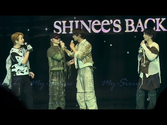 20240525 🎂[ Hard 🔥 하드 + Ment 4 + Hitchhiking 히치하이킹 ] Concert SHINeeWorldVI SHINee's Back 콘서트 샤이니월드VI