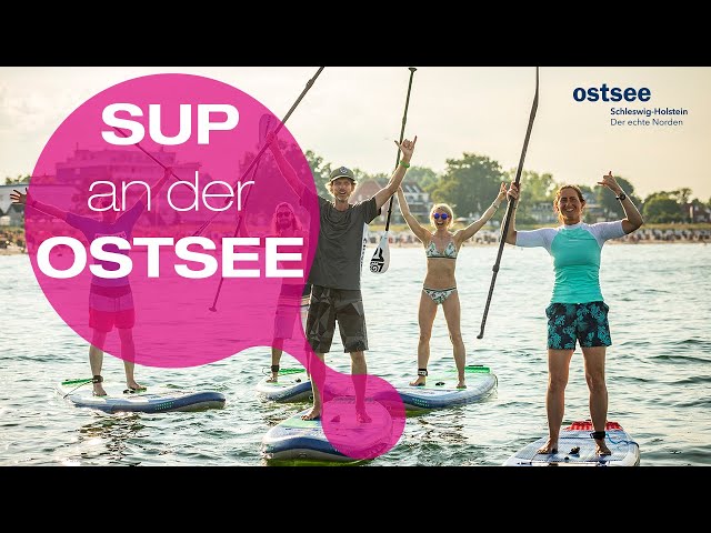 SUP / Stand Up Paddling an der Ostsee Schleswig-Holstein