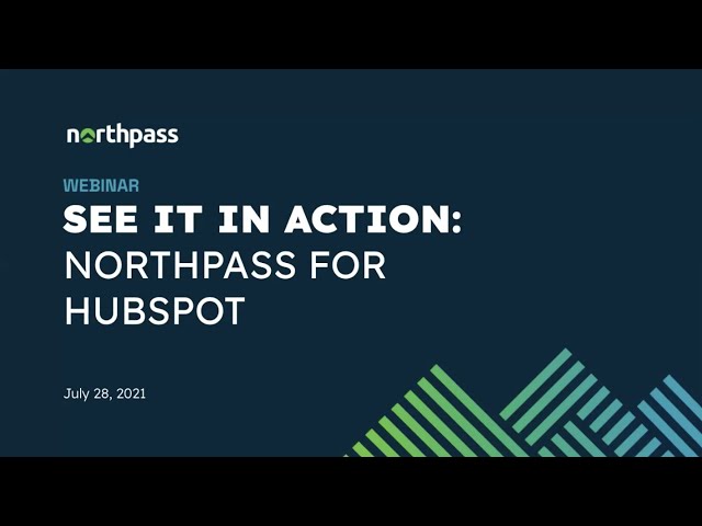 A Northpass Webinar: See it in Action, Northpass for HubSpot