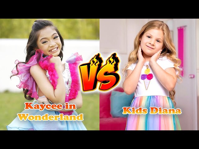 Diana Show VS Kaycee in Wonderland Transformation 👑 From Baby To 2024