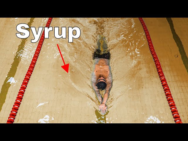 Swimming In Syrup Is As Easy As Swimming In Water