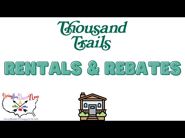 Thousand Trails | Cabin Rental Reservations and Rebates