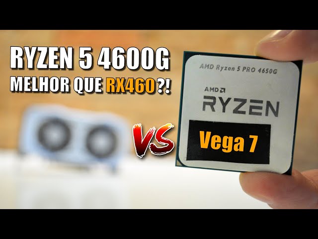 Ryzen 5 4600G 4650G Review - Gráfico Integrado Melhor que RX 460?!Testes DDR4 2666MHz a 4133MHz (OC)