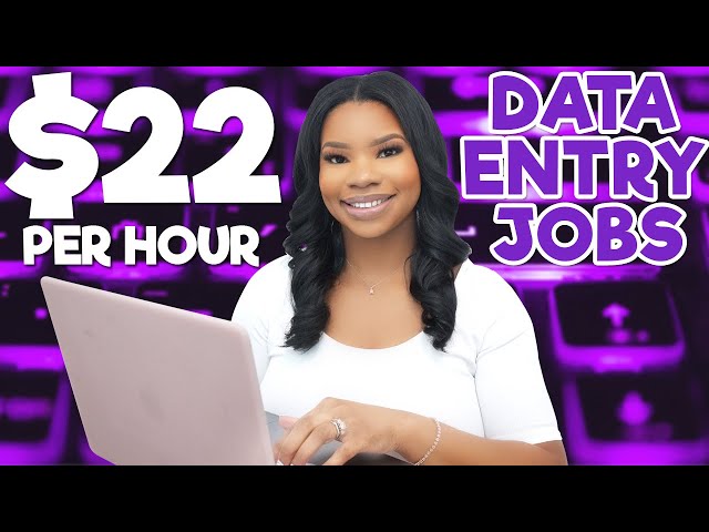 Urgent Hiring! 5 Data Entry Work-From-Home Jobs Now Hiring - Up To $22/hr!