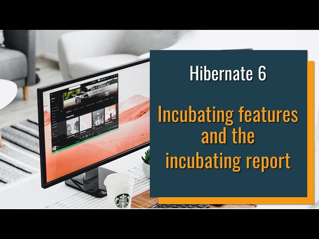 Incubating Features in Hibernate 6