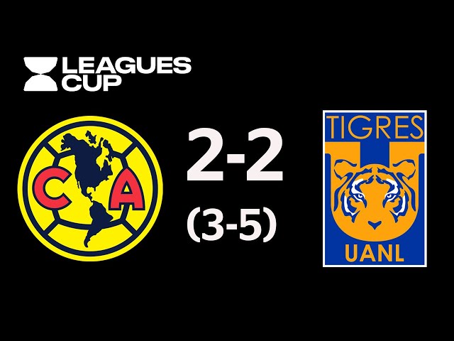 Resumen y Goles | América vs Tigres UANL | Leagues Cup - 2019