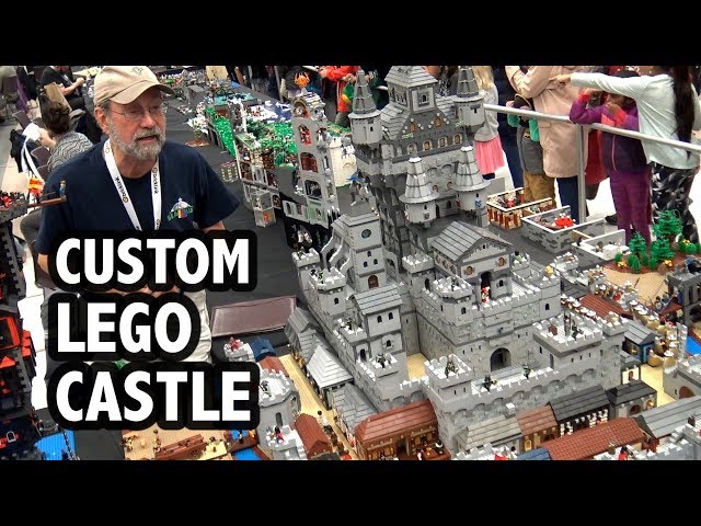 Giant LEGO Ravenbrook Castle | BrickCon 2018