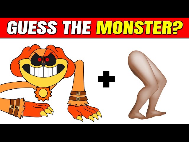 Guess The MONSTER Smiling Critters By EMOJI And VOICE | Poppy Playtime Chapter 3| Dogday, Catnap