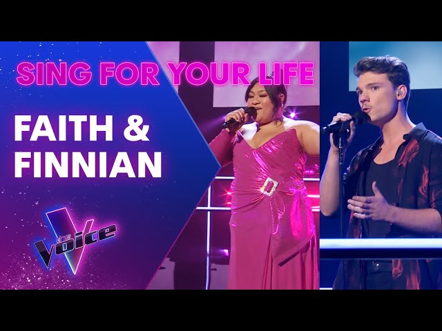 Finnian & Faith Sing For Their Lives | The Battles | The Voice Australia