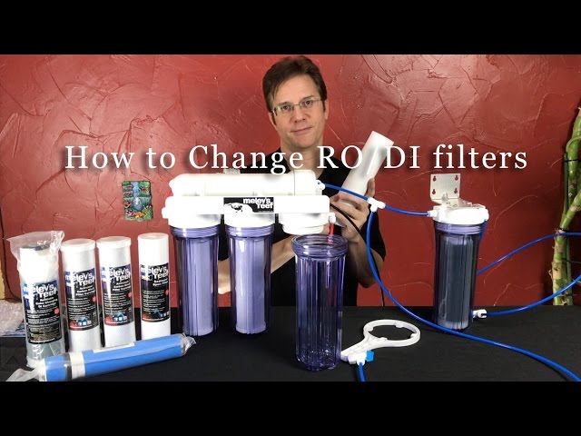 How to Change RODI filters
