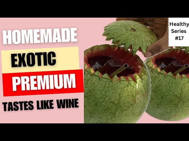 Premium Healthy Zobo Drink Tastes Like Wine | Homemade Fruity Healthy Hibiscus Drink | Oluwatunseyi