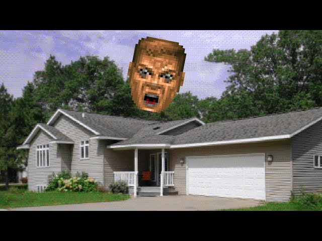 THE MOST UNSETTLING HORROR GAME OF THE YEAR IS A DOOM II MOD?! Let's Play MyHouse.wad