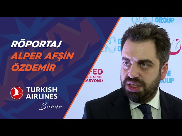 Alper Afşin Özdemir: "Liseleri kapsayan bir turnuva düzenleyeceğiz!"